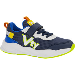 Blauwe sneaker klittenband Vty