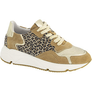 Bruine leren sneaker Limelight girl