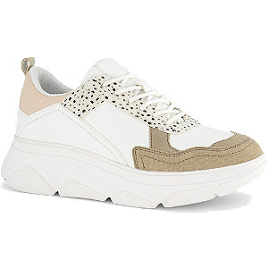 Witte sneaker stippen Oxmox