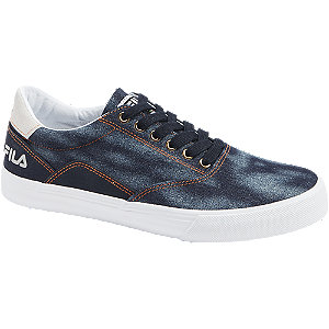 Blauwe canvas sneaker FILA