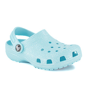 Image of Crocs Classic Glitter Mädchen Clog Blau