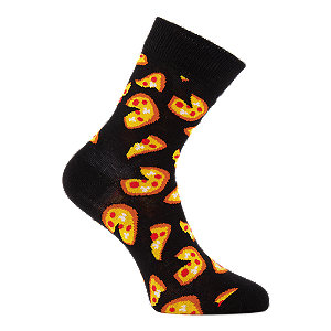Image of Happy Socks Pizza Half Crew Damen Socken 36-40