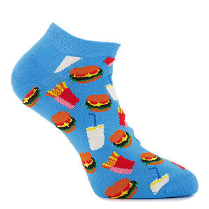 Image of Happy Socks Hamburger Herren Sneaker Socken 41-46