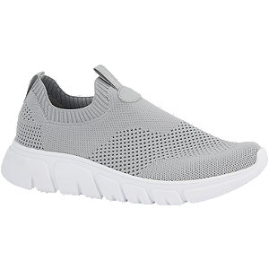 Grijze knitted sneaker memory foam Venice