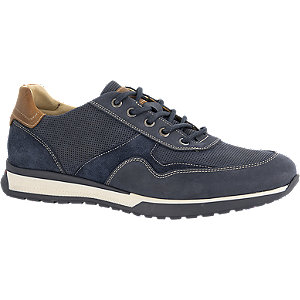 Blauwe leren sneaker Gallus