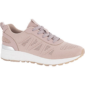 Roze sneaker perforatie Venice