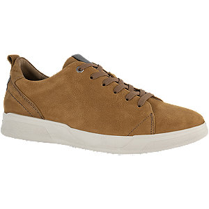 Bruine leren sneaker Gallus