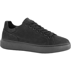 Zwarte leren sneaker Oxmox