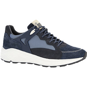 Blauwe leren sneaker Oxmox