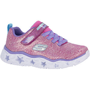 Roze sneaker lichtjes Skechers