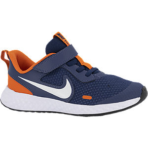 Donkerblauwe Revolution 5 klittenband Nike