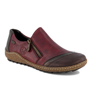 Image of Rieker Damen Slipper Rot bei OchsnerShoes.ch