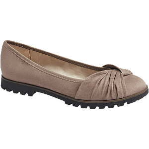 Taupe ballerina Graceland