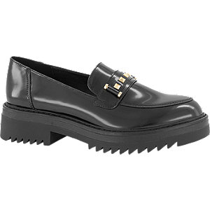 Zwarte loafer studs Oxmox