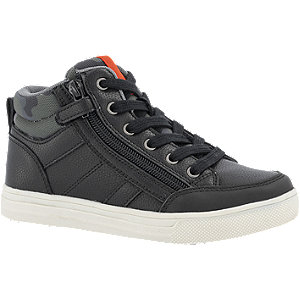 Zwarte sneaker ritssluiting Vty