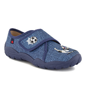 Image of Elefanten Pele Jungen Hausschuh Blau bei OchsnerShoes.ch