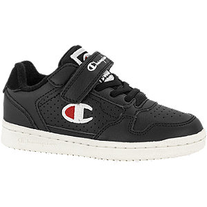 Zwarte New York Velcro Low Champion