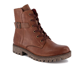 Image of Rieker Damen Schnürboot Cognac bei OchsnerShoes.ch