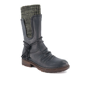 Image of Rieker Damen Stiefel Schwarz bei OchsnerShoes.ch