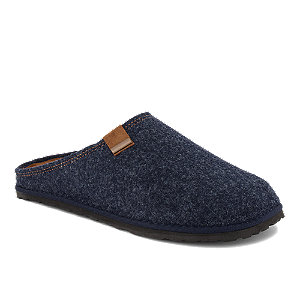 Wellness Herren Hausschuh Blau