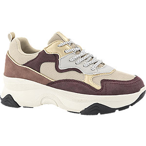 Multicolor chunky sneaker goud Oxmox