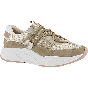 Beige leren sneaker Oxmox