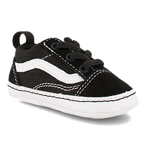 Image of Vans Old Skool Crib Jungen Sneaker Schwarz bei OchsnerShoes.ch