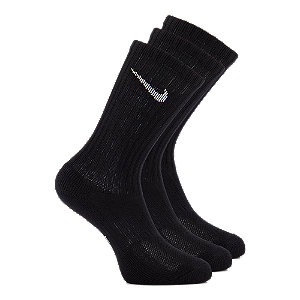 Nike Everyday Cushion Crew 3er Pack Socken 38-42, schwarz