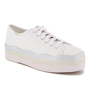 Image of Keds Triple Up Wave Foxing Damen Sneaker Weiss bei OchsnerShoes.ch