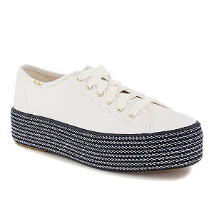 Image of Keds Triple Up Webbing Damen Sneaker Weiss bei OchsnerShoes.ch