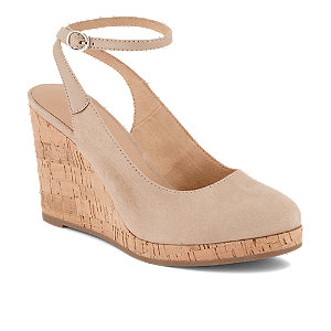 Image of Pesaro Damen Hohe Sandalette Beige bei OchsnerShoes.ch