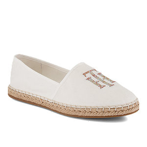 Image of Tommy Hilfiger Damen Espadrille Creme bei OchsnerShoes.ch