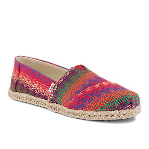 Image of Toms Rope Woven Damen Espadrille Rot bei OchsnerShoes.ch