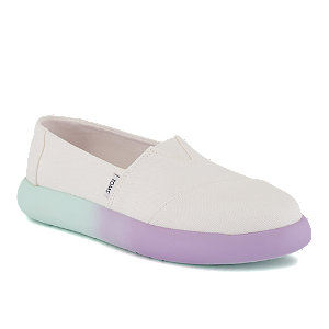 Image of Toms Mallow Damen Slipper Weiss bei OchsnerShoes.ch