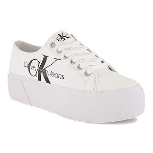 Image of Calvin Klein Flatform Vulcanized Extra Damen Sneaker Weiss bei OchsnerShoes.ch