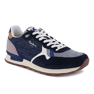 Image of Pepe Jeans Britt Herren Sneaker Blau bei OchsnerShoes.ch