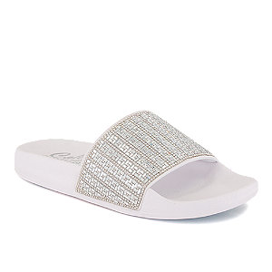 Image of Skechers Pop Ups New Spark Damen Pantolette Weiss bei OchsnerShoes.ch