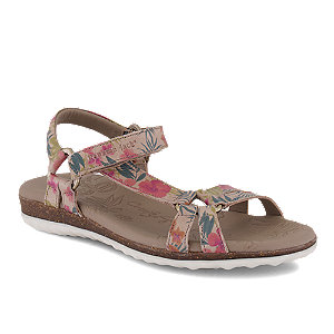 Image of Panama Jack Carible Clay Damen Flache Sandalette Rosa bei OchsnerShoes.ch