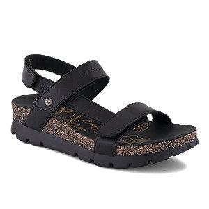 Panama Jack Selma Damen Hohe Sandalette Schwarz, 41