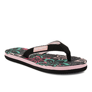 Image of Beach Mountain Flower Power Mädchen Flip Flop Schwarz bei OchsnerShoes.ch