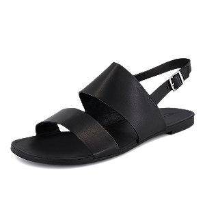 Image of Vagabond Tia Damen Flache Sandalette Schwarz bei OchsnerShoes.ch