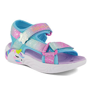 Image of Skechers Unicorn Dreams Mädchen Sandale Blau bei OchsnerShoes.ch