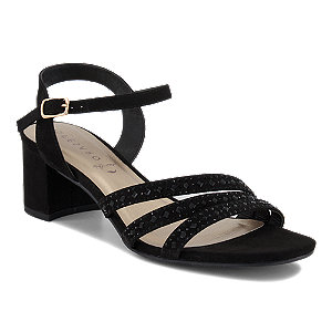 Image of Pesaro Damen Hohe Sandalette Schwarz bei OchsnerShoes.ch