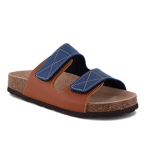 Image of Wellness Jungen Hausschuh Blau bei OchsnerShoes.ch