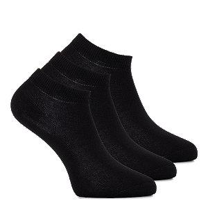 Varese Sneaker 5er Pack Bambus Socken 39-42, schwarz