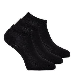 Varese Sneaker 5er Pack Bambus Socken 43-46, schwarz