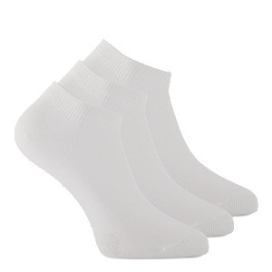 Varese Sneaker 5er Pack Bambus Socken 35-38, weiss