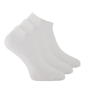 Varese Sneaker 5er Pack Bambus Socken 43-46, weiss