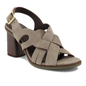 Image of Varese Lizze Damen Hohe Sandalette Grün bei OchsnerShoes.ch