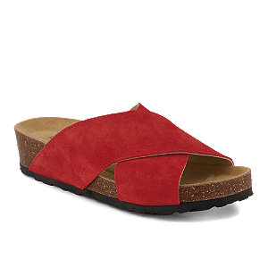 Image of Wellness Damen Pantolette Rot bei OchsnerShoes.ch